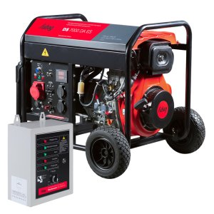 Дизельный генератор трёхфазный FUBAG DS 7000 DA ES + Пусковое устройство FUBAG DRIVE 600 в ПОДАРОК!