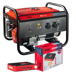 Бензиновый генератор FUBAG BS 3300 + Пусковое устройство DRIVE 400 в ПОДАРОК!