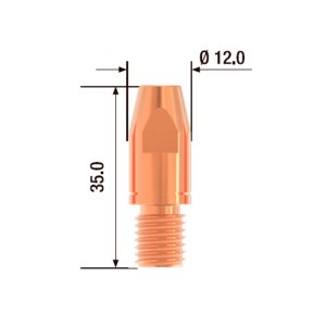 FUBAG    Контактный наконечник M10х35 мм CuCrZr D=1.6 мм (10 шт) блистер в Москве фото