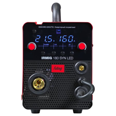 FUBAG Сварочный инверторный полуавтомат IRMIG 180 SYN LED с горелкой 250 А в комплекте в Москве фото