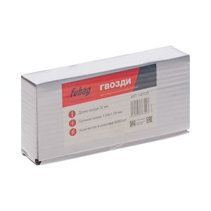 FUBAG Гвозди для SN4050 (1.05х1.25, 25мм, 5000 шт) в Москве фото