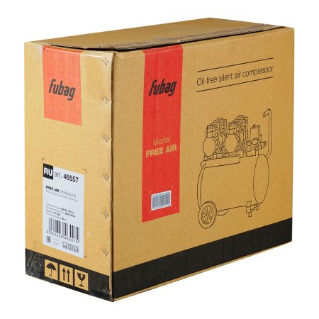 Компрессор безмасляный малошумный FUBAG Free Air 350/50/3.0 S в Москве фото
