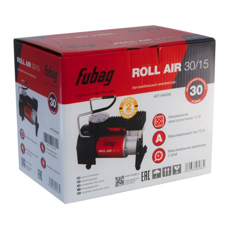 Автомобильный компрессор FUBAG Roll Air 30/15 в Москве фото