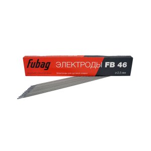 Электрод сварочный FUBAG с рутилово-целлюлозным покрытием FB 46 D2.5 мм (пачка 0.9 кг) в #REGION_NAME_DECLINE_PP# фото