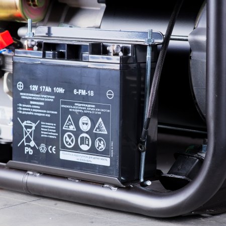 FUBAG Бензиновый генератор с электростартером и коннектором автоматики BS 6600 A ES в Москве фото