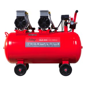 Компрессор воздушный безмасляный малошумный FUBAG OLS 500/100 CM2х2 в Москве фото