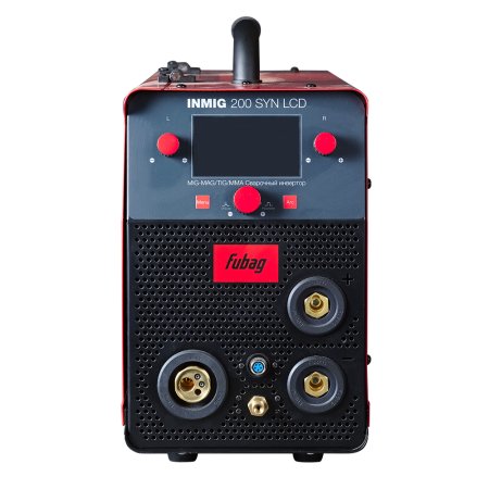 FUBAG Сварочный полуавтомат INMIG 200 SYN LCD (новый дисплей) с горелкой FB 250 3 м (FB 250 Ergo 3 м) + Маска сварщика Хамелеон IR 4-13N M + Порошковая проволока самозащитная FB 71TGS 0.8 мм_катушка 100 мм_вес 1 кг в ПОДАРОК! в Москве фото