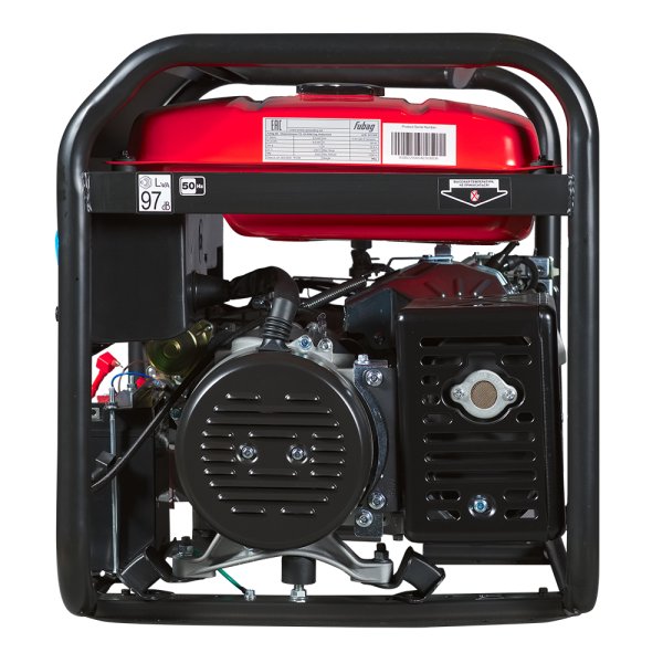 Трёхфазный бензиновый генератор FUBAG BS 8000 DA ES с электростартером и коннектором автоматики + Комплект колес и ручек + Моторное масло Fubag Extra в ПОДАРОК в Москве фото