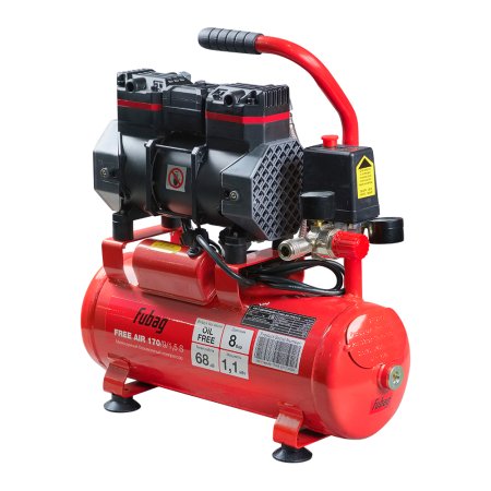 Компрессор безмасляный малошумный FUBAG Free Air 170/9/1.5 S