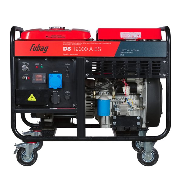 Дизельный генератор FUBAG DS 12000 A ES + Блок автоматики FUBAG Startmaster DS 25000 D в ПОДАРОК! в Москве фото