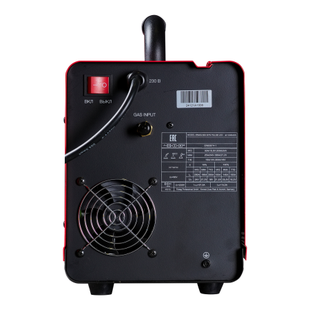 Сварочный полуавтомат FUBAG IRMIG 200 SYN ПУЛЬС (PULSE) LED с горелкой 250 А в комплекте в Москве фото