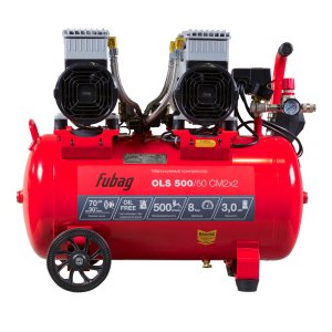 Компрессор воздушный безмасляный малошумный FUBAG OLS 500/50 CM2х2 в Москве фото