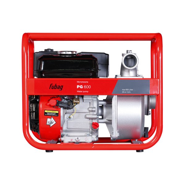 Бензиновая мотопомпа FUBAG PG 600 для чистой воды в Москве фото