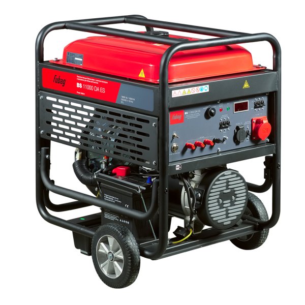 Бензиновый генератор FUBAG BS 11000 DA ES (трехфазный) с электростартером и коннектором автоматики + Блок автоматики Startmaster BS 11500 D (400 В) для бензиновых генераторов в ПОДАРОК в Москве фото
