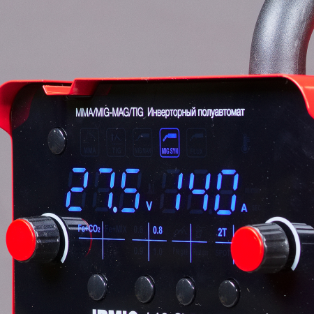 Сварочный полуавтомат FUBAG IRMIG 160 SYN LED (с горелкой 150А в комплекте) в Москве фото